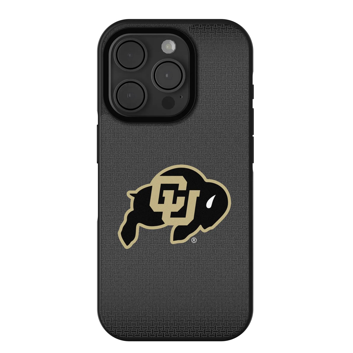 University of Colorado Buffaloes Linen Bump Phone Case for Apple iPhone