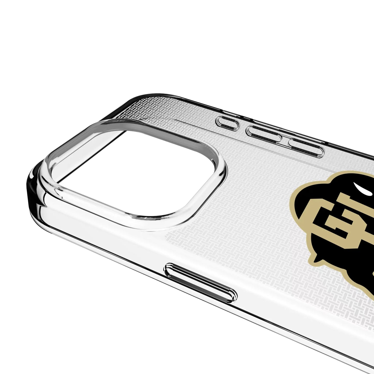 University of Colorado Buffaloes Linen Clear Phone Case for Apple iPhone