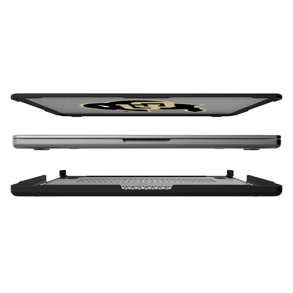 University of Colorado Buffaloes Linen Laptop Case for Apple MacBook