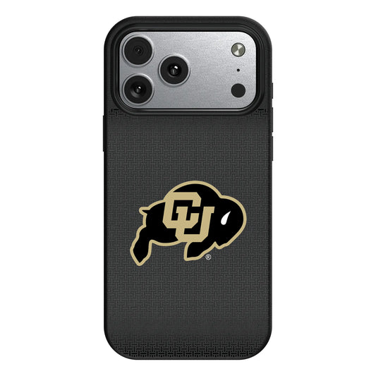 University of Colorado Buffaloes Linen MagSafe Compatible Phone Case for Apple iPhone