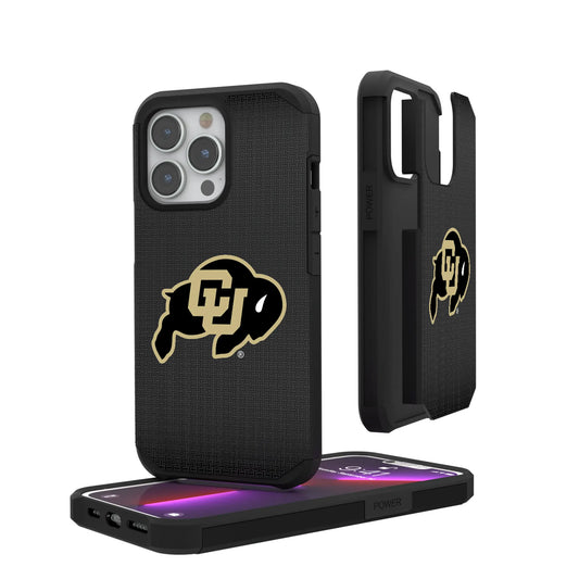 University of Colorado Buffaloes Linen Rugged Phone Case for Apple iPhone