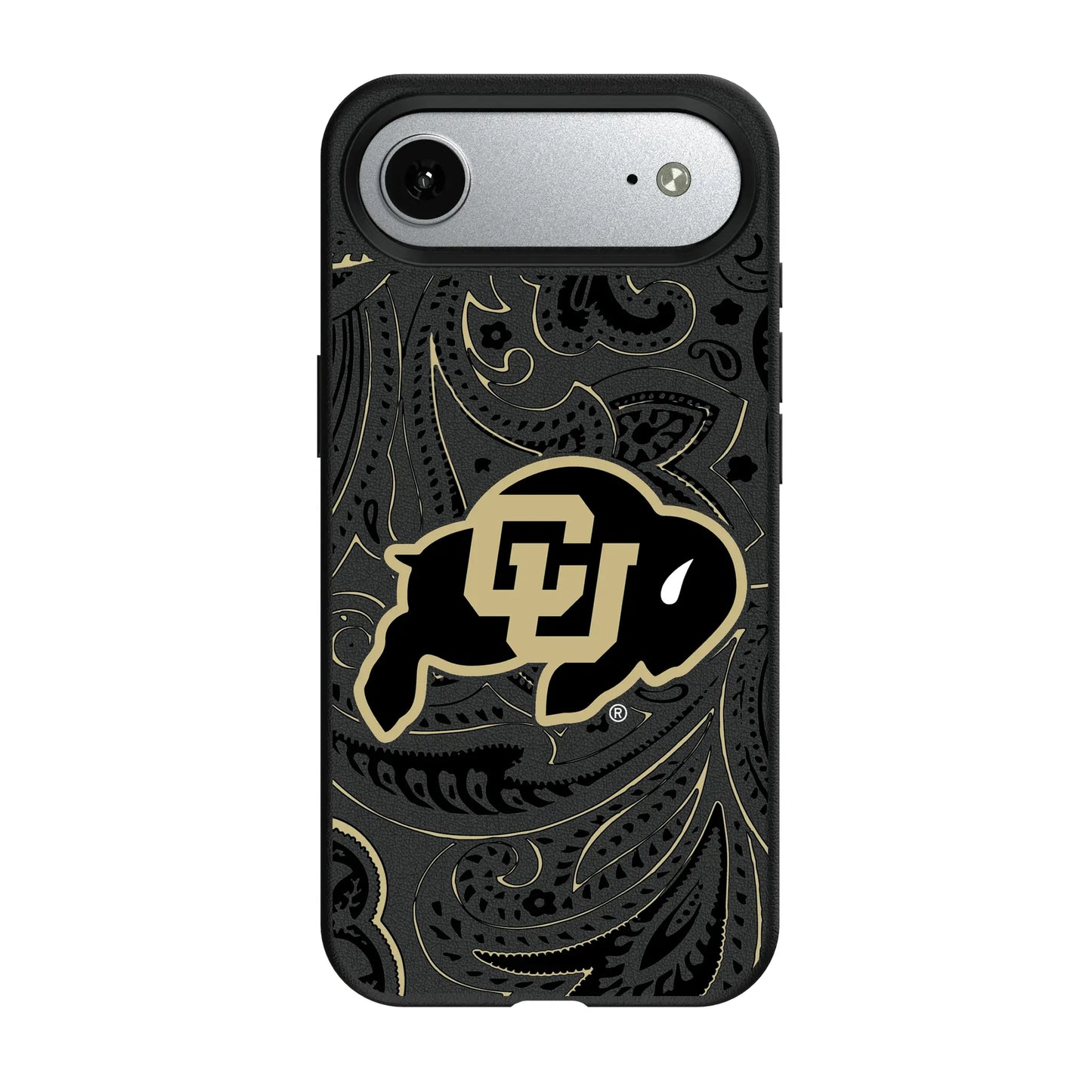 University of Colorado Buffaloes Paisley MagSafe Compatible Phone Case for Apple iPhone