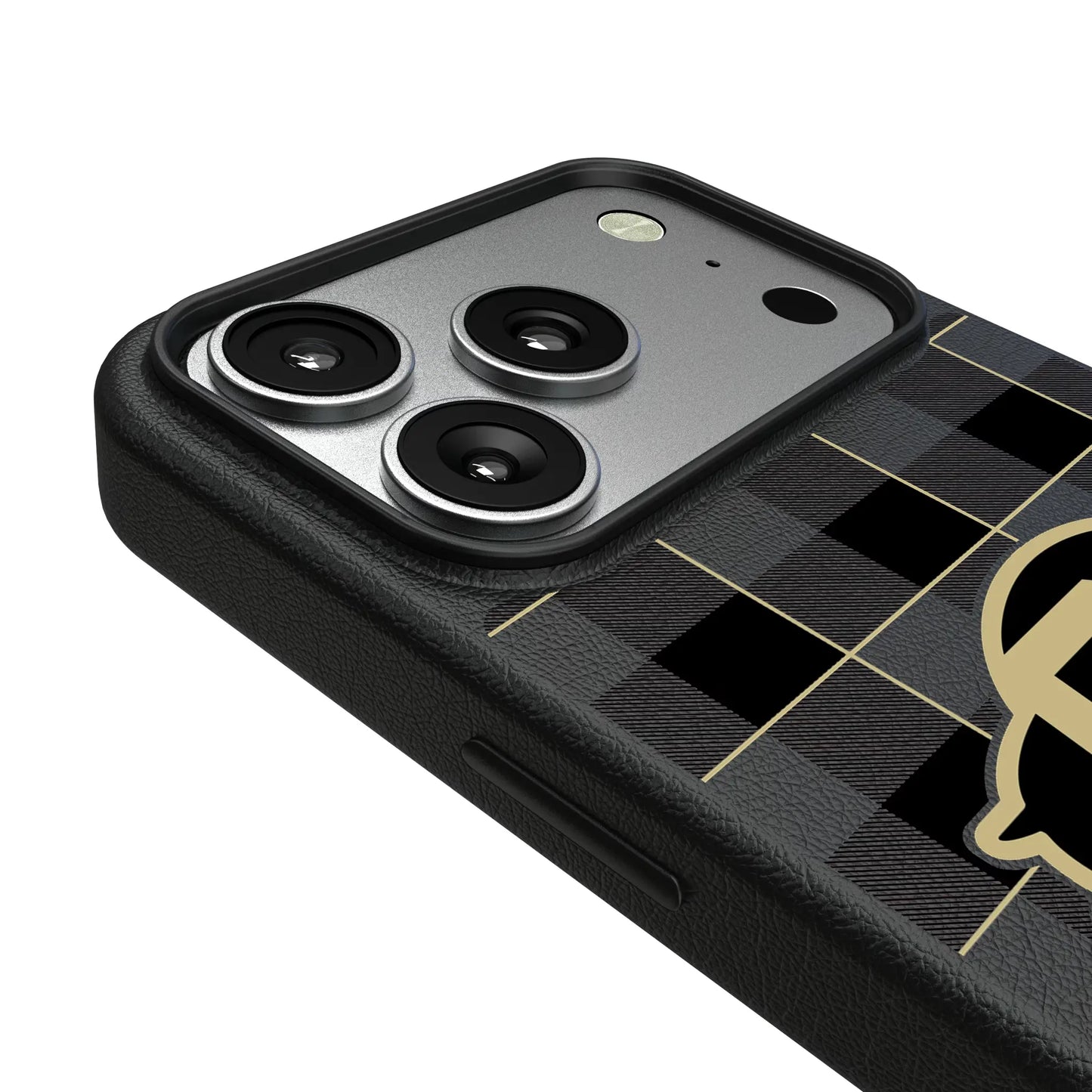 University of Colorado Buffaloes Plaid MagSafe Compatible Phone Case for Apple iPhone