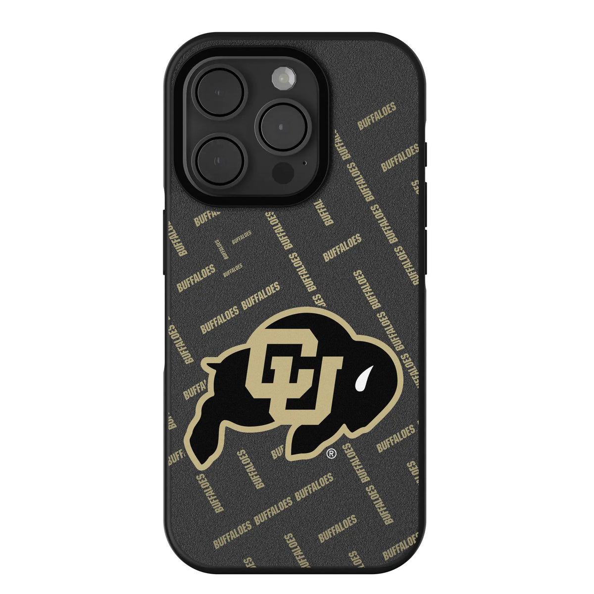 University of Colorado Buffaloes Quadtile Bump Phone Case for Apple iPhone