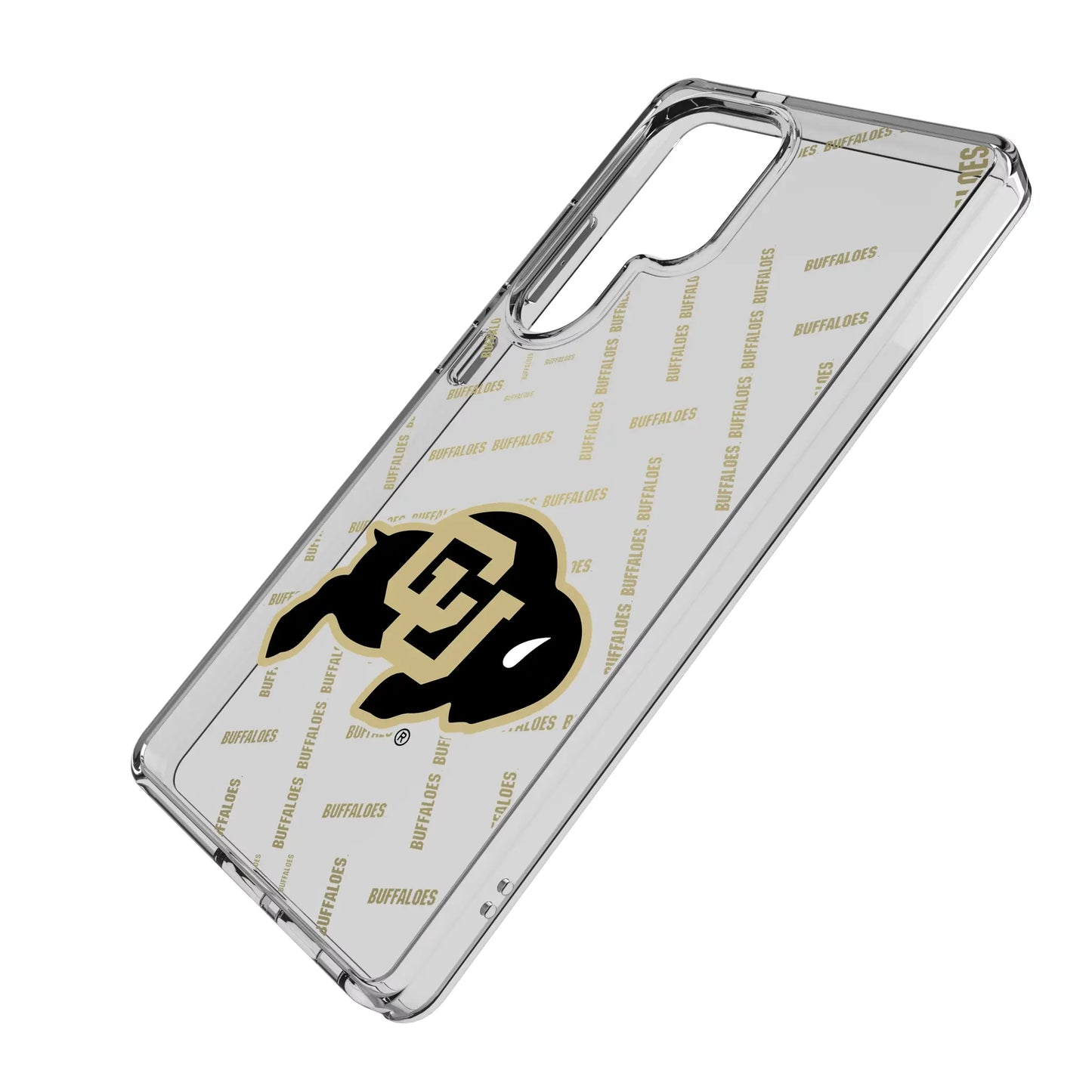 University of Colorado Buffaloes Quadtile Clear Phone Case for Samsung Galaxy