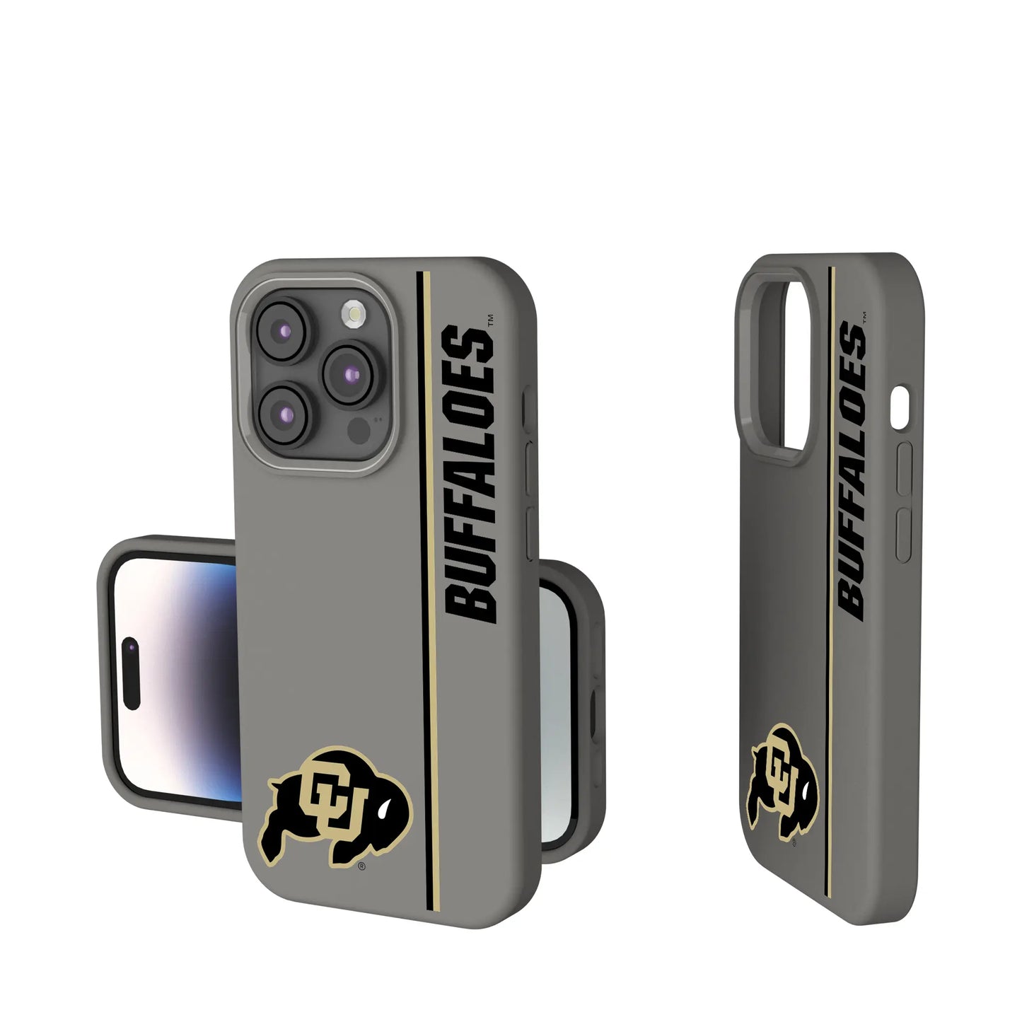 University of Colorado Buffaloes Sidebar Soft Touch Phone Case for Apple iPhone