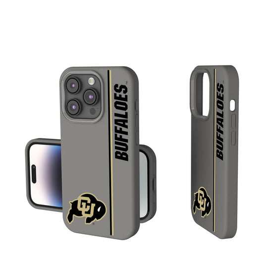 University of Colorado Buffaloes Sidebar Soft Touch Phone Case for Apple iPhone