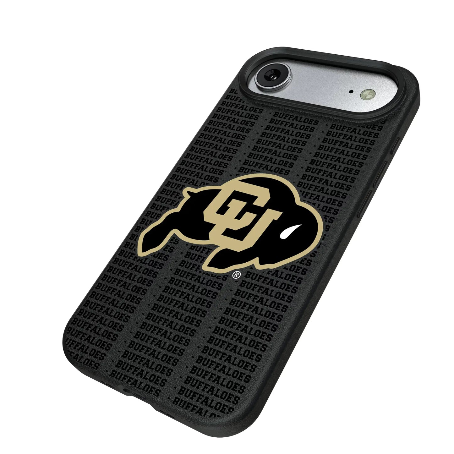 University of Colorado Buffaloes Text Backdrop MagSafe Compatible Phone Case for Apple iPhone
