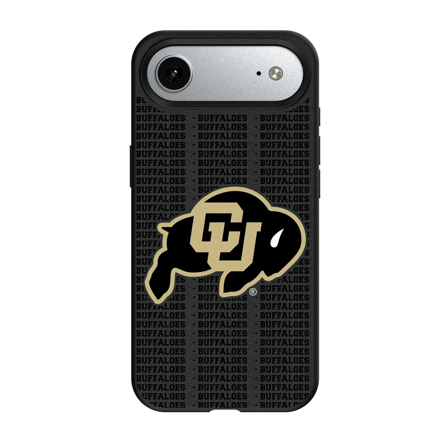 University of Colorado Buffaloes Text Backdrop MagSafe Compatible Phone Case for Apple iPhone