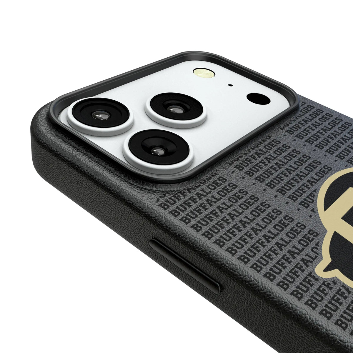 University of Colorado Buffaloes Text Backdrop MagSafe Compatible Phone Case for Apple iPhone