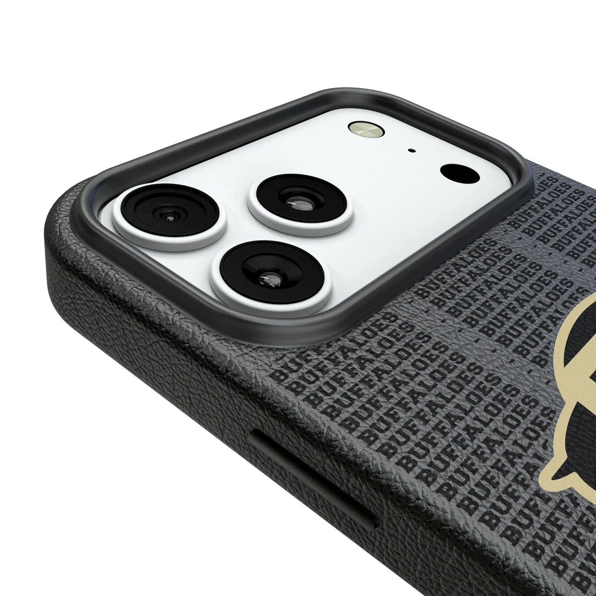 University of Colorado Buffaloes Text Backdrop MagSafe Compatible Phone Case for Apple iPhone