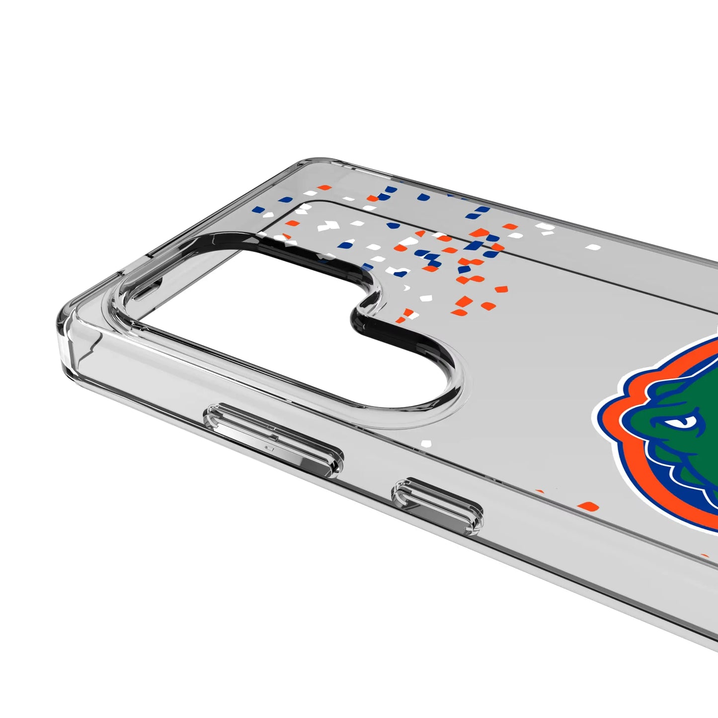University of Florida Gators Confetti Clear Phone Case for Samsung Galaxy