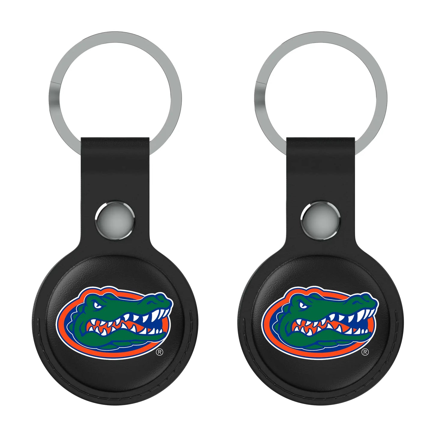 University of Florida Gators Insignia Black Airtag Holder 2-Pack