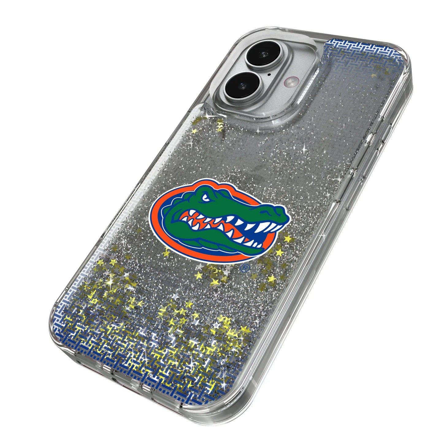 University of Florida Gators Linen Glitter Phone Case for Apple iPhone