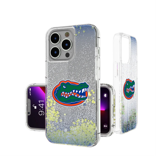 University of Florida Gators Linen Glitter Phone Case for Apple iPhone