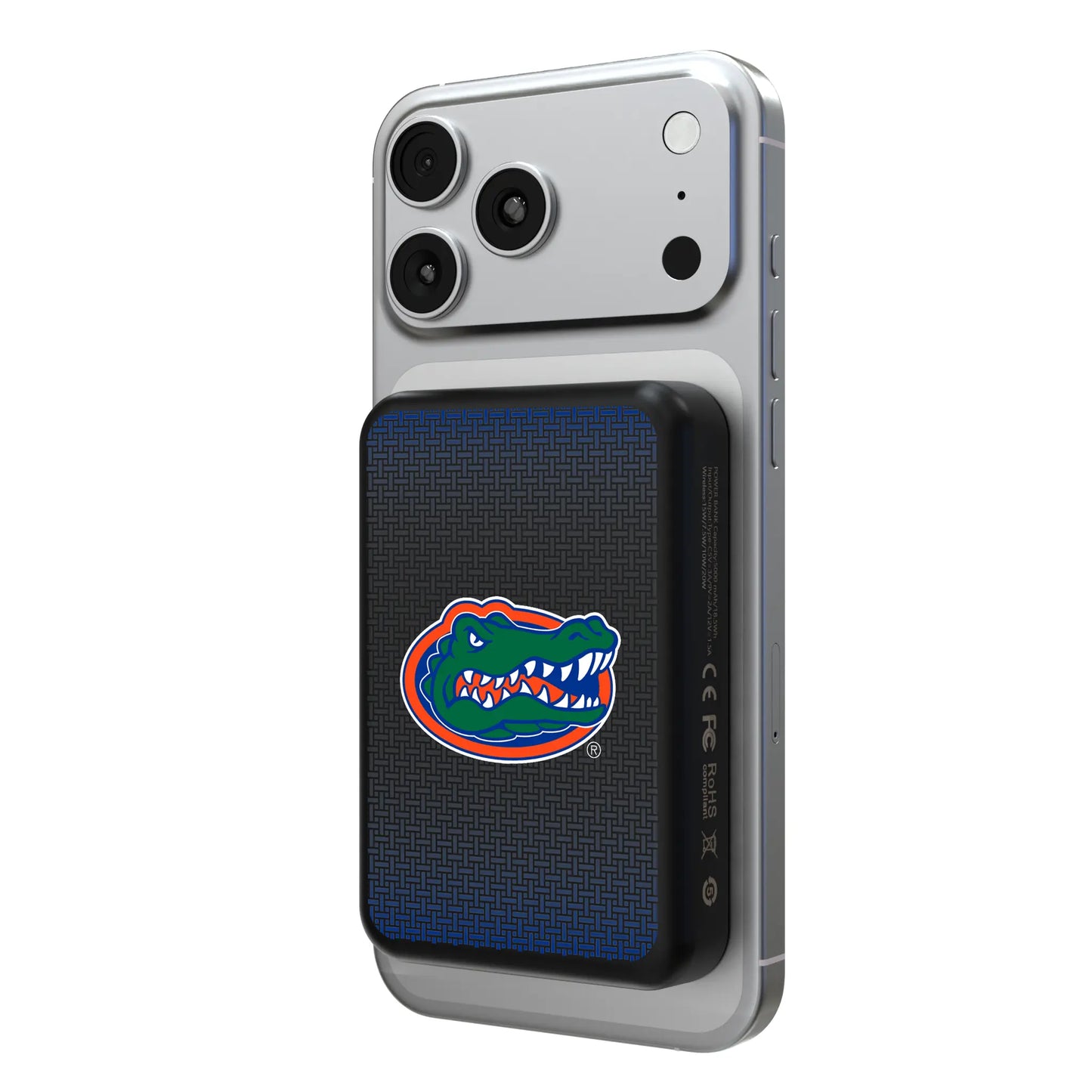 University of Florida Gators Linen Wireless Mag Power Bank
