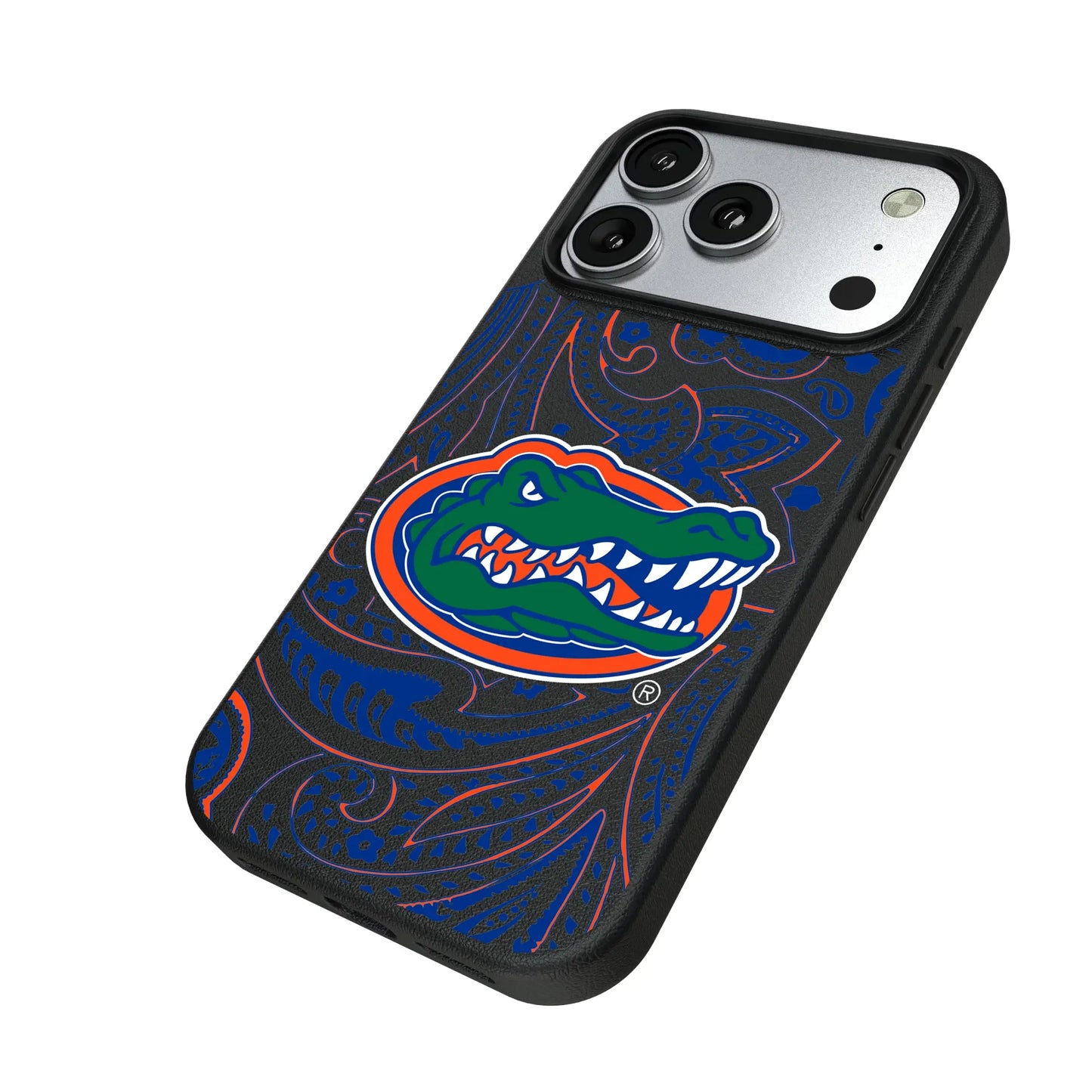 University of Florida Gators Paisley MagSafe Compatible Phone Case for Apple iPhone