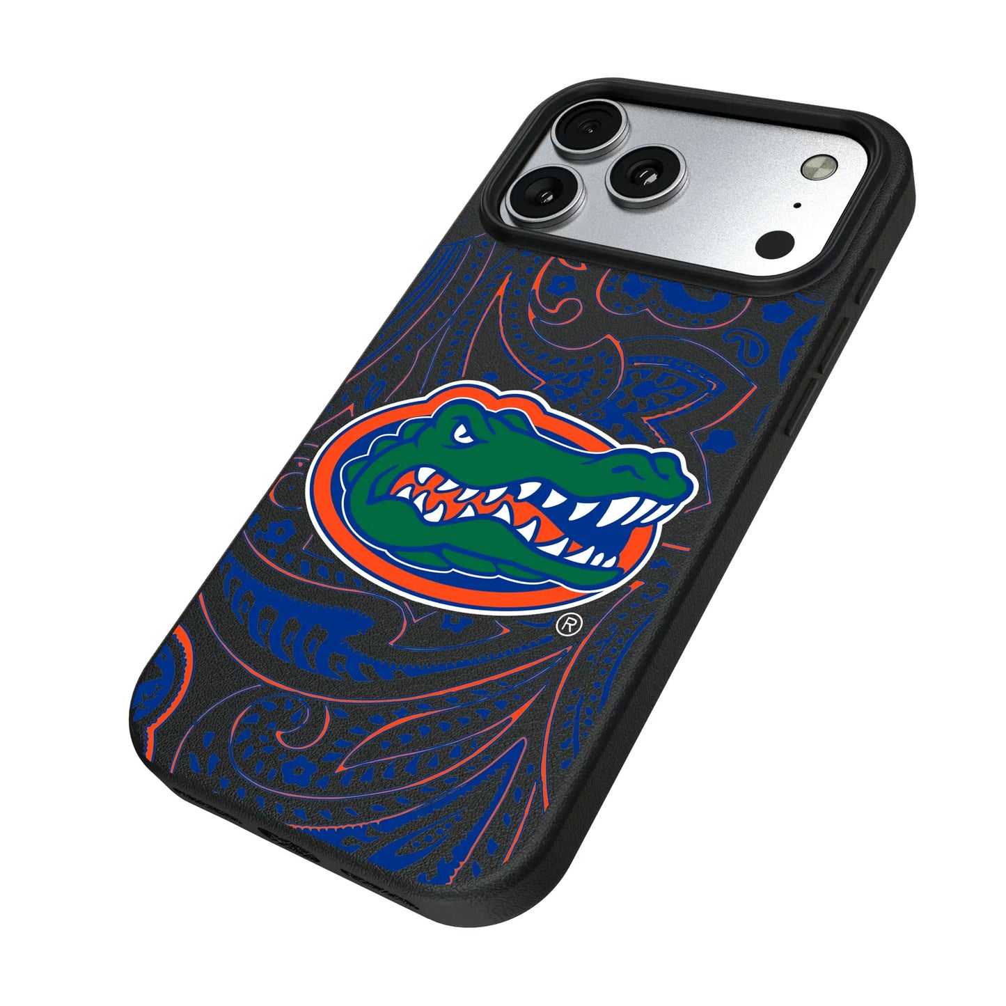 University of Florida Gators Paisley MagSafe Compatible Phone Case for Apple iPhone