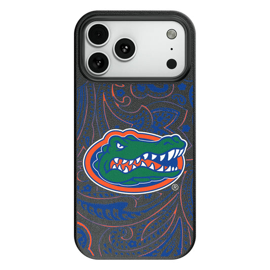 University of Florida Gators Paisley MagSafe Compatible Phone Case for Apple iPhone