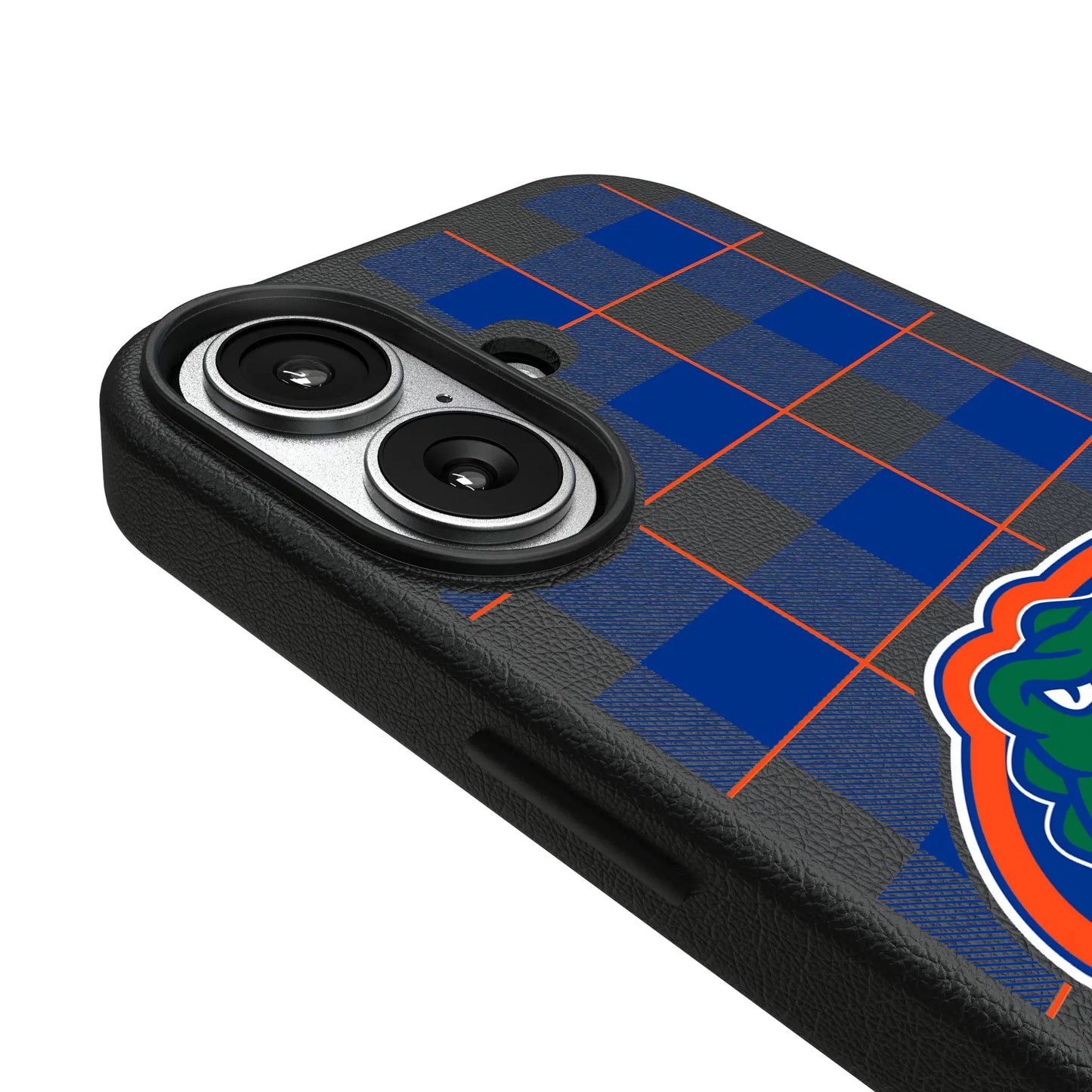 University of Florida Gators Plaid MagSafe Compatible Phone Case for Apple iPhone
