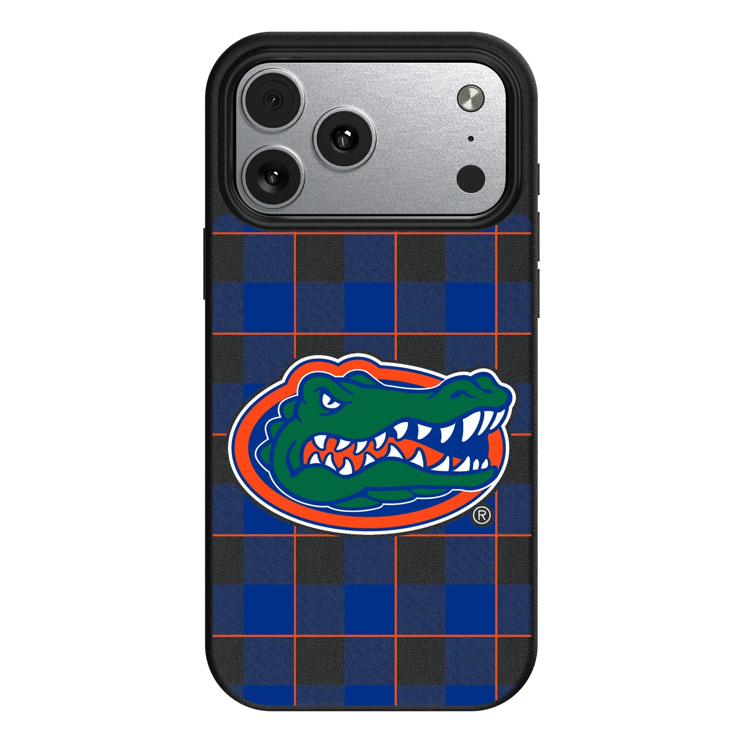 University of Florida Gators Plaid MagSafe Compatible Phone Case for Apple iPhone