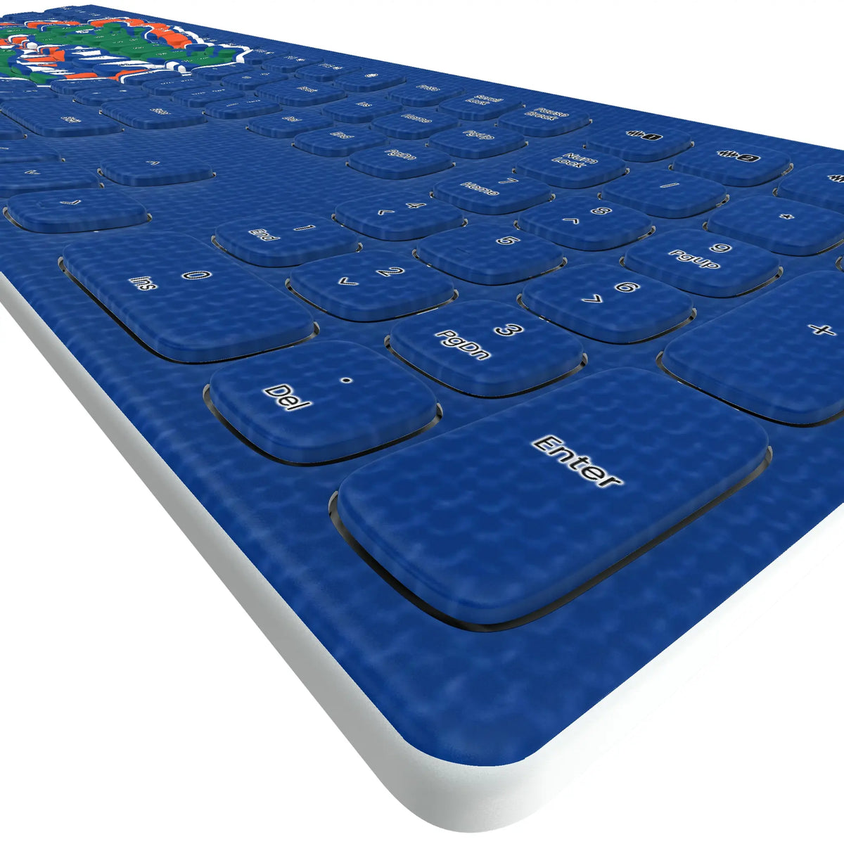 University of Florida Gators Solid Curved Wireless Keyboard