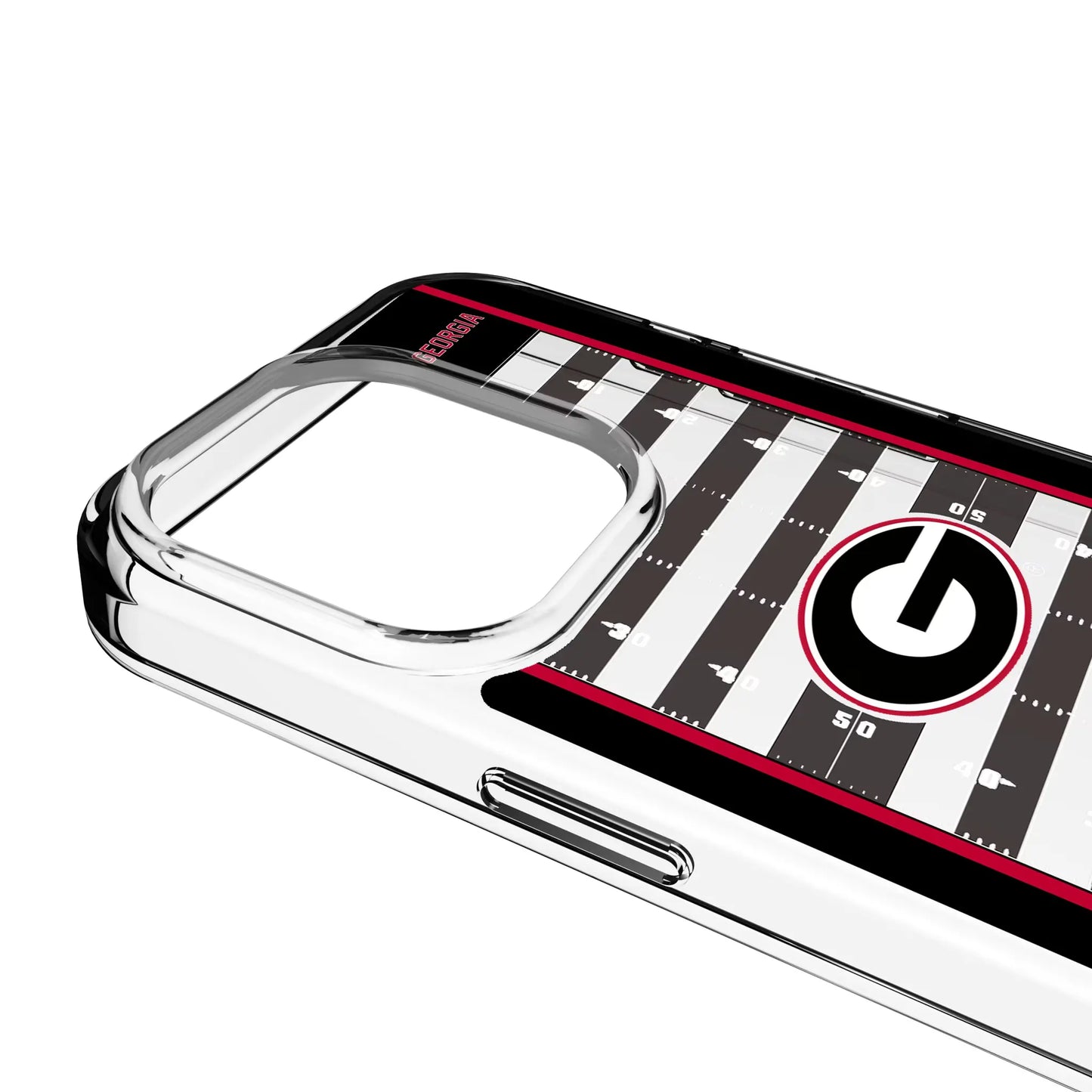 University of Georgia Bulldogs Field Clear Phone Case for Apple iPhone