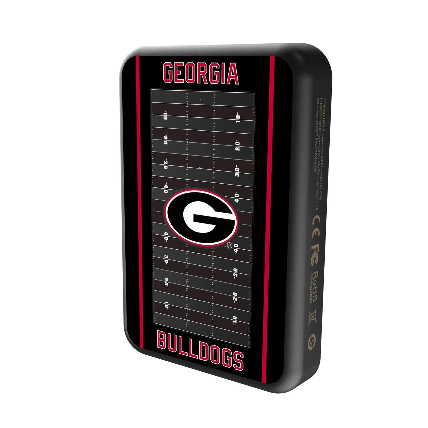 University of Georgia Bulldogs Field Wireless Mag Power Bank