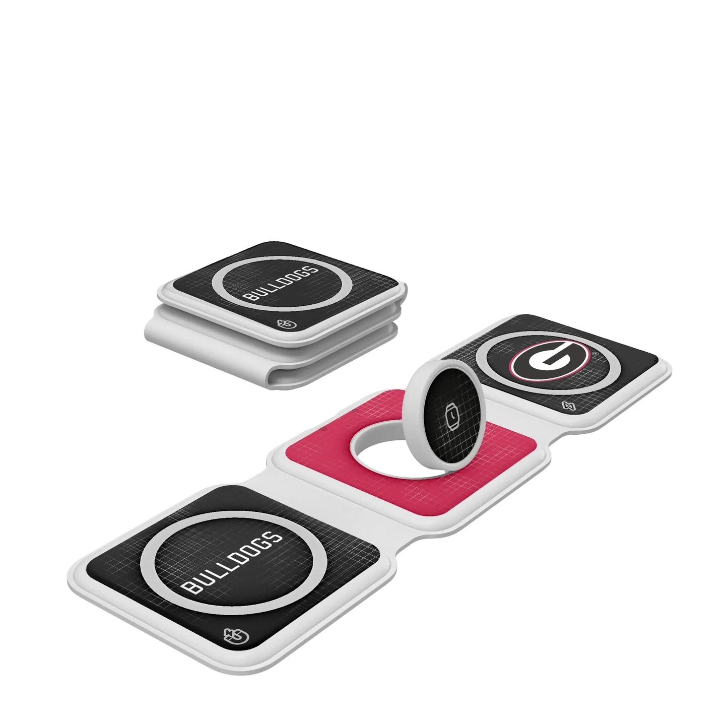 University of Georgia Bulldogs Hatch Foldable 3 in 1 Charger