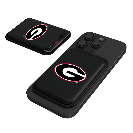 University of Georgia Bulldogs Insignia Black Magnetic Credit Card Wallet