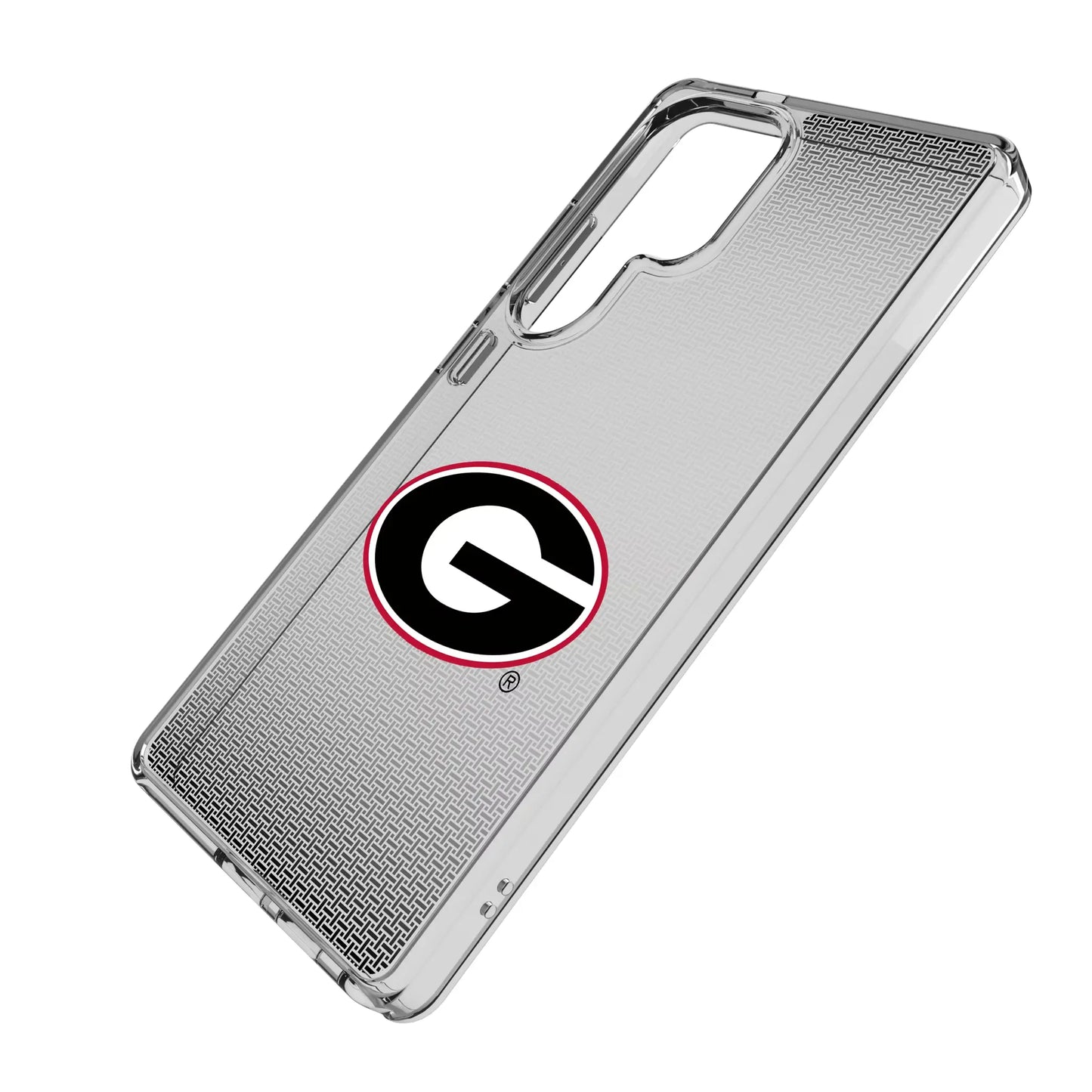 University of Georgia Bulldogs Linen Clear Phone Case for Samsung Galaxy