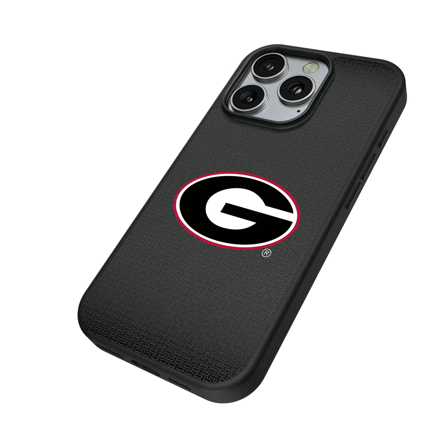 University of Georgia Bulldogs Linen MagSafe Compatible Phone Case for Apple iPhone