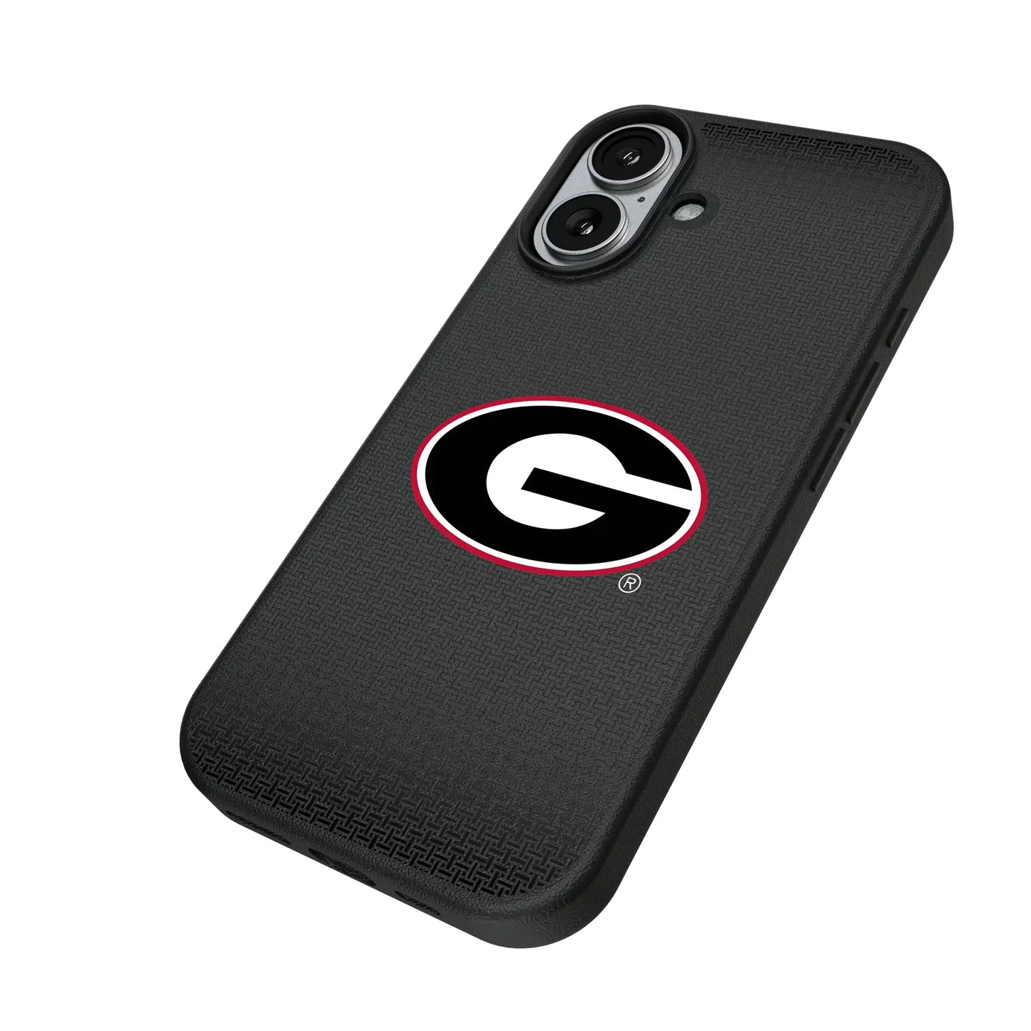 University of Georgia Bulldogs Linen MagSafe Compatible Phone Case for Apple iPhone