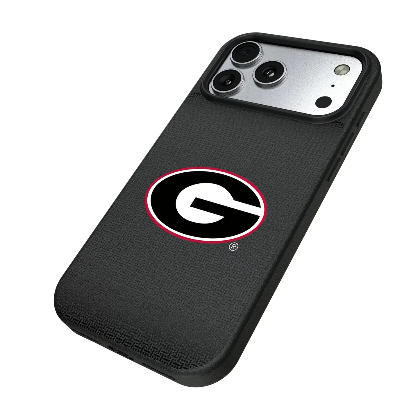 University of Georgia Bulldogs Linen MagSafe Compatible Phone Case for Apple iPhone