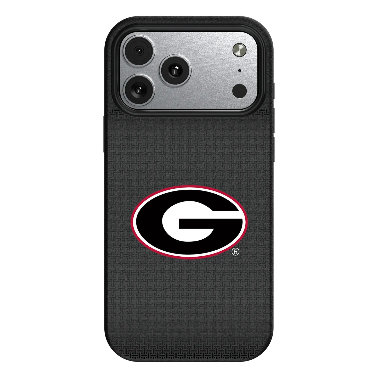 University of Georgia Bulldogs Linen MagSafe Compatible Phone Case for Apple iPhone