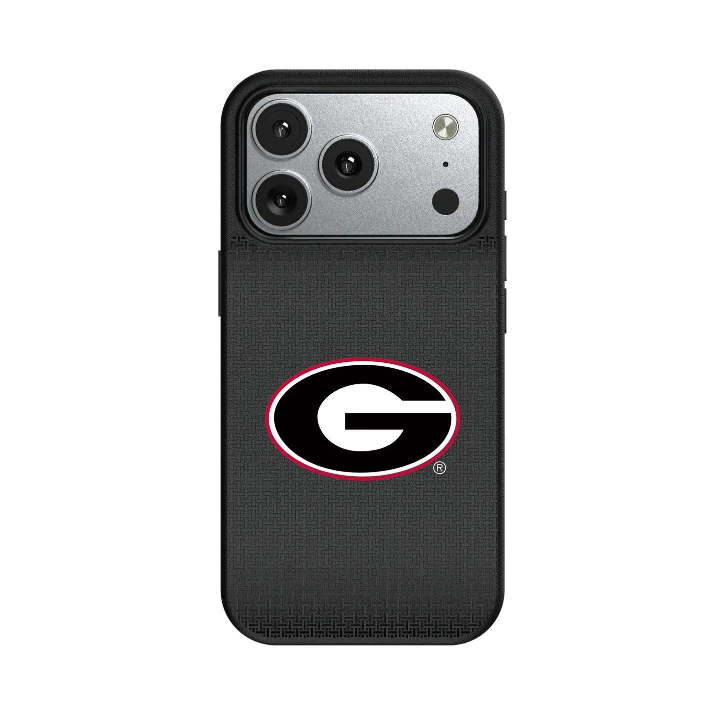 University of Georgia Bulldogs Linen MagSafe Compatible Phone Case for Apple iPhone