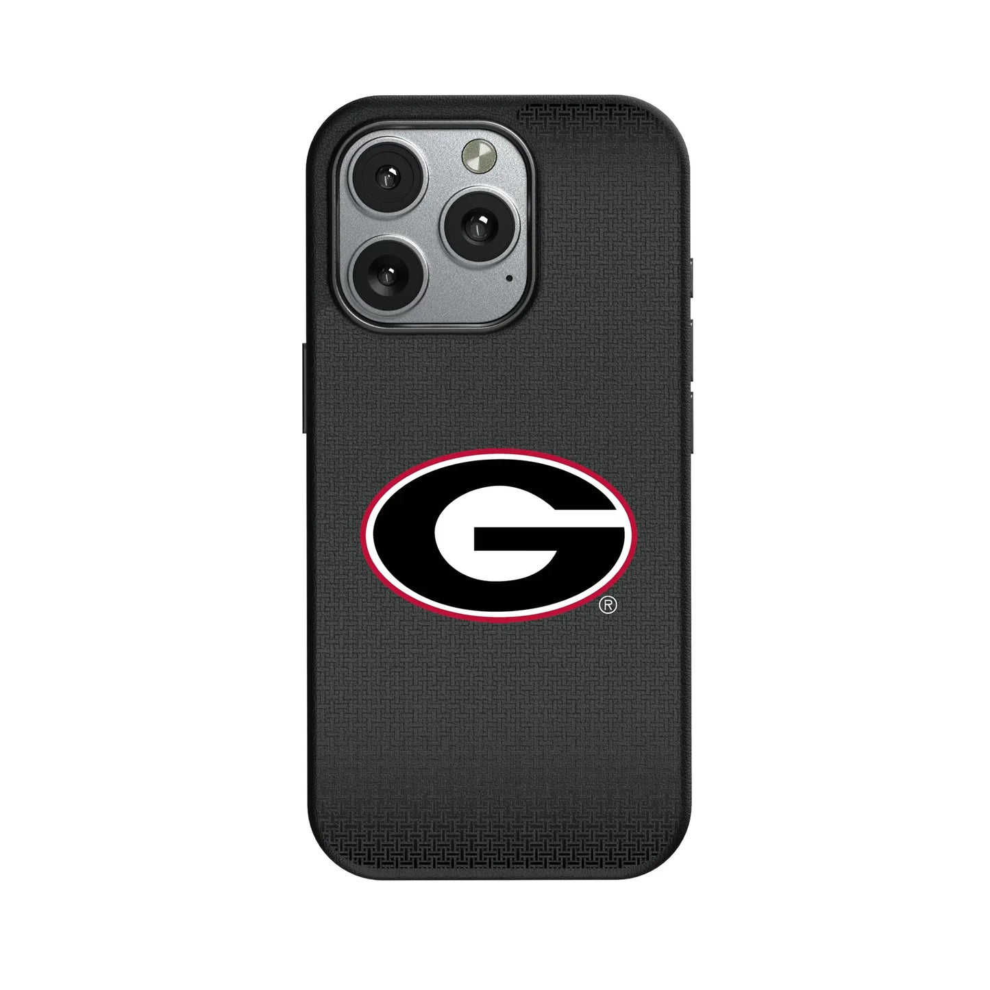 University of Georgia Bulldogs Linen MagSafe Compatible Phone Case for Apple iPhone