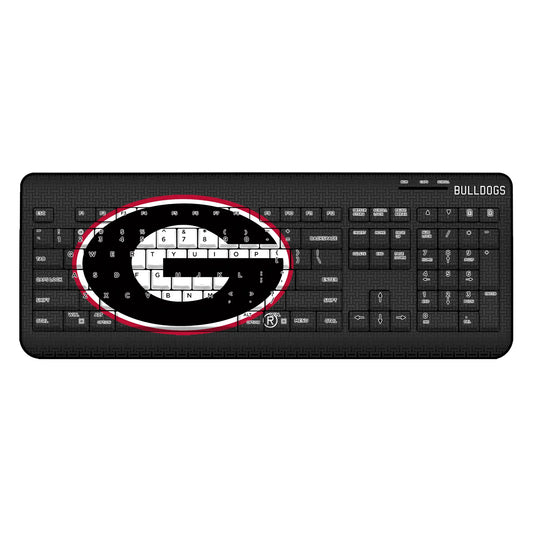 University of Georgia Bulldogs Linen Wireless USB Keyboard
