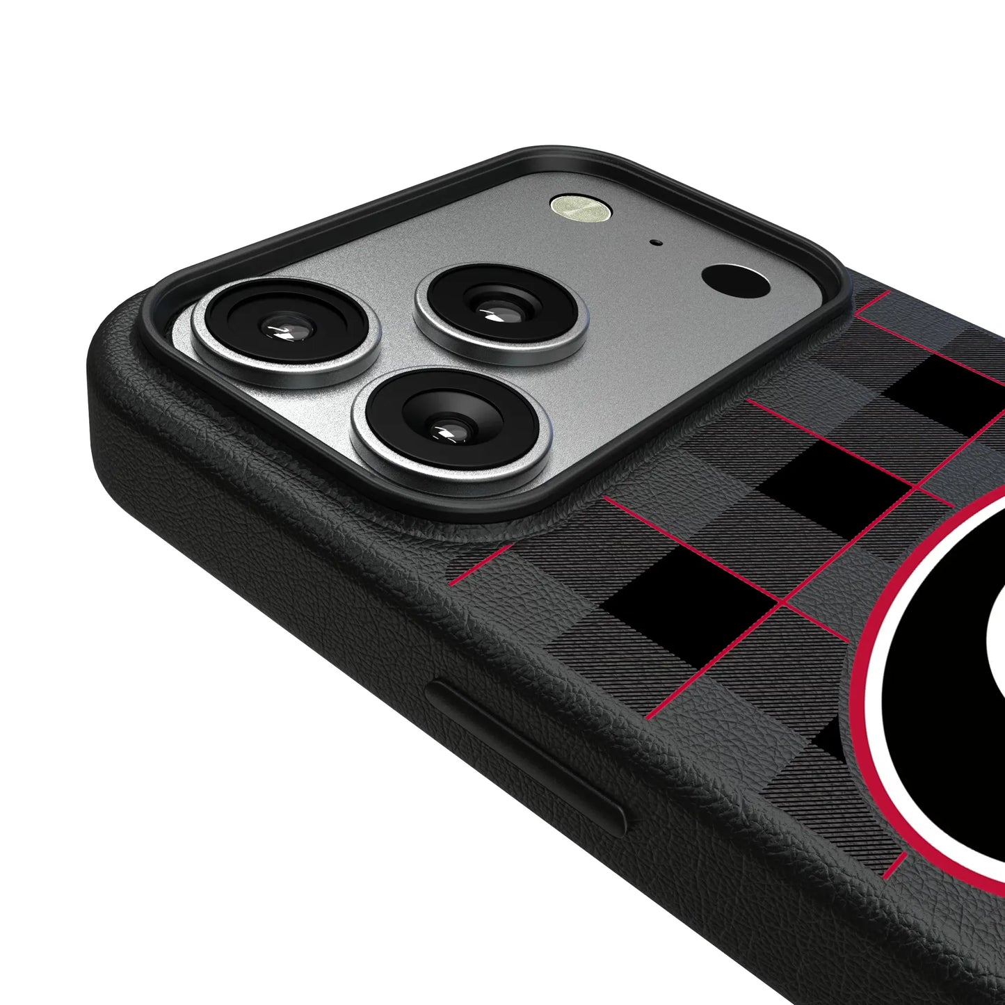 University of Georgia Bulldogs Plaid MagSafe Compatible Phone Case for Apple iPhone