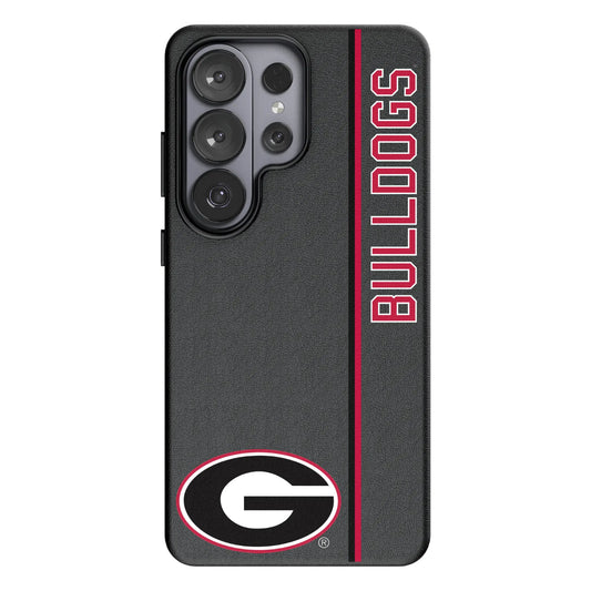 University of Georgia Bulldogs Sidebar MagSafe Compatible Phone Case for Samsung Galaxy
