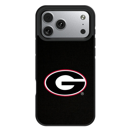 University of Georgia Bulldogs Solid Bump Phone Case for Apple iPhone