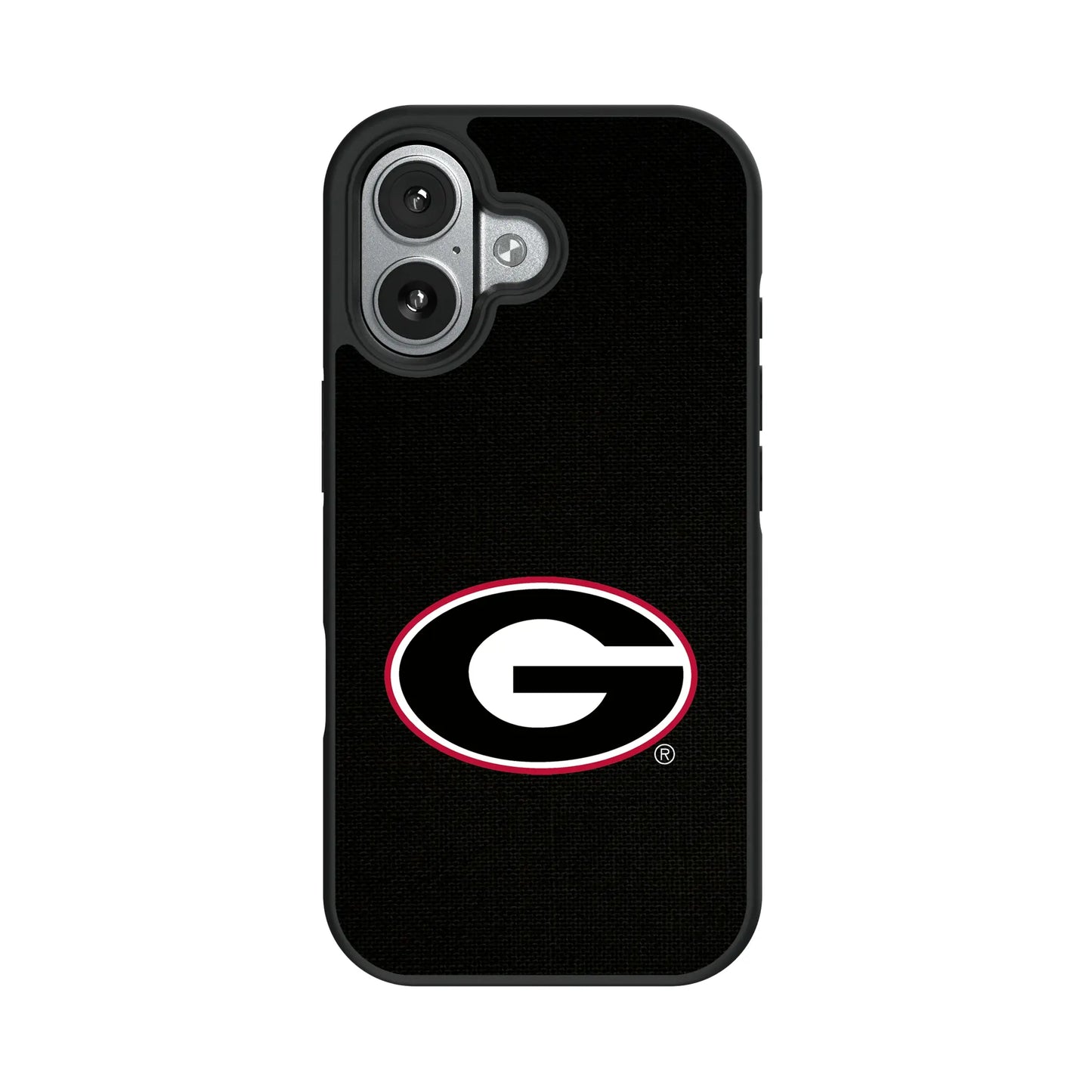 University of Georgia Bulldogs Solid Bump Phone Case for Apple iPhone