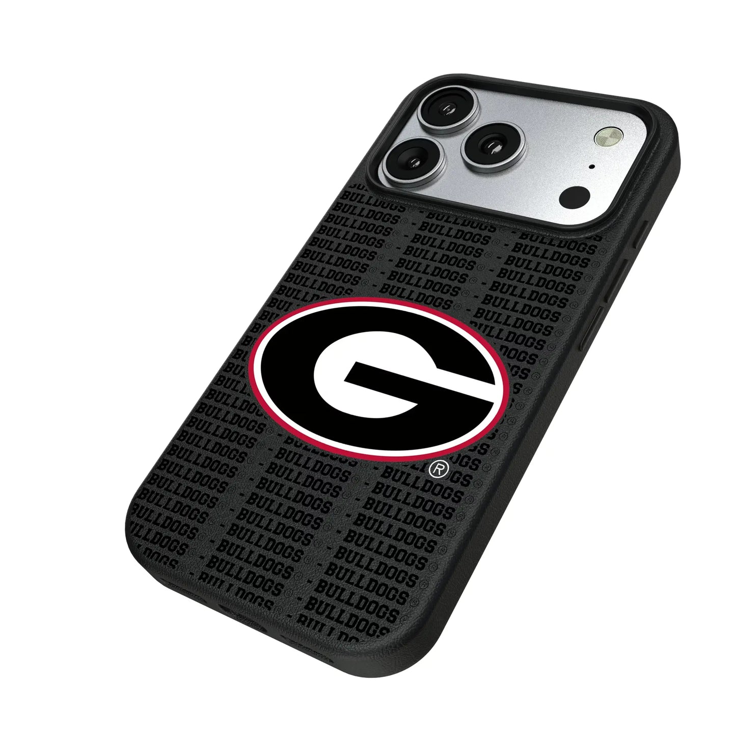 University of Georgia Bulldogs Text Backdrop MagSafe Compatible Phone Case for Apple iPhone