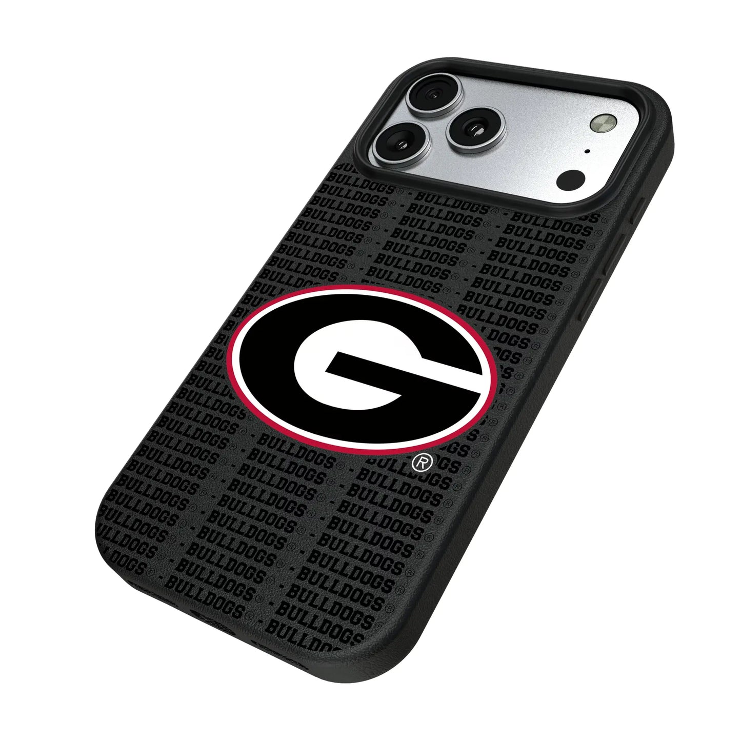 University of Georgia Bulldogs Text Backdrop MagSafe Compatible Phone Case for Apple iPhone