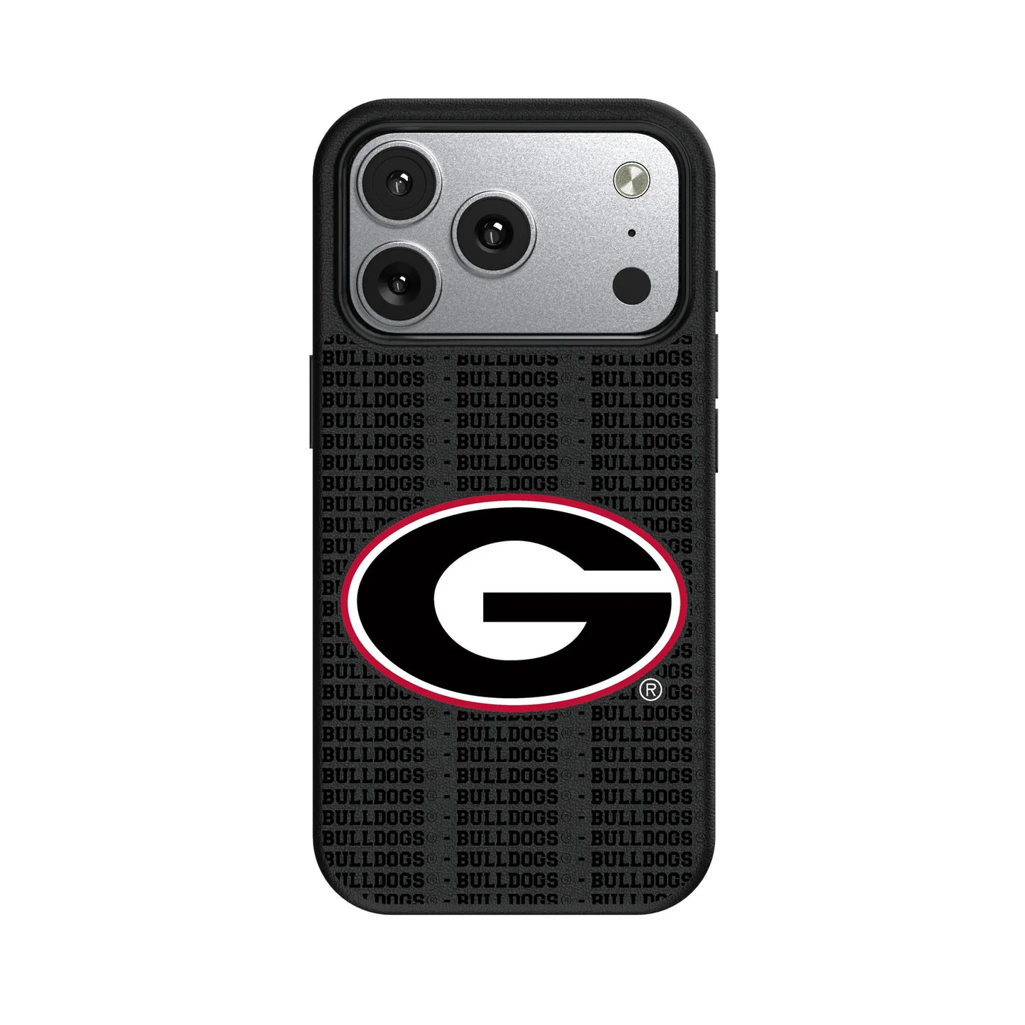 University of Georgia Bulldogs Text Backdrop MagSafe Compatible Phone Case for Apple iPhone