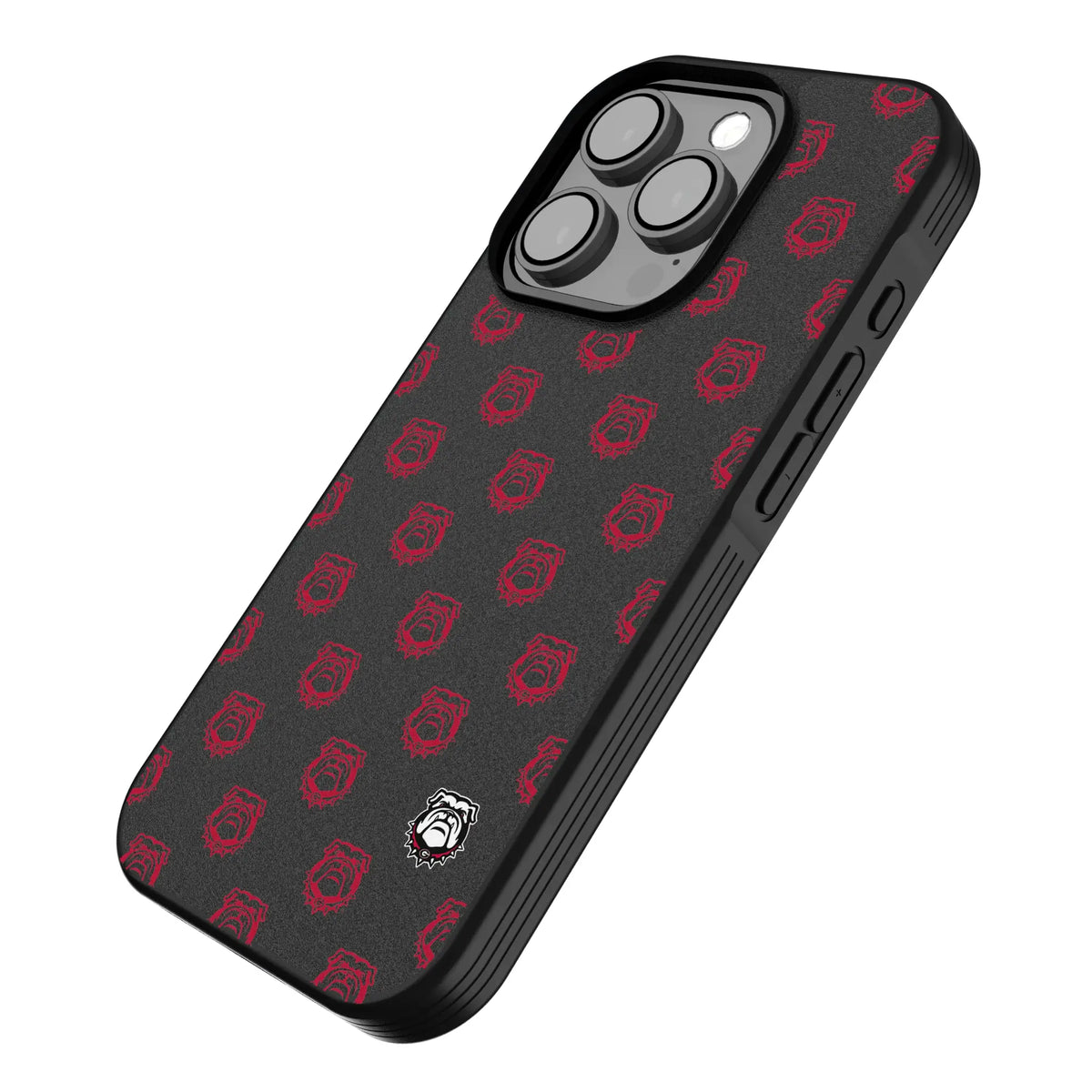 University of Georgia Bulldogs Uga Fashion Pattern Bump Phone Case for Apple iPhone