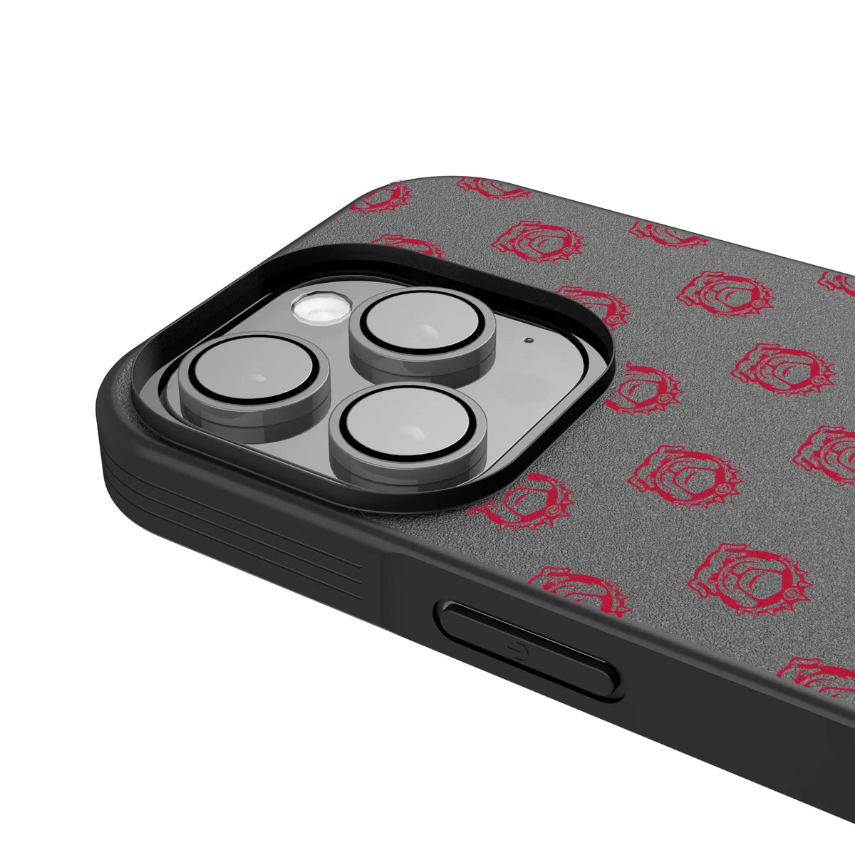University of Georgia Bulldogs Uga Fashion Pattern Bump Phone Case for Apple iPhone