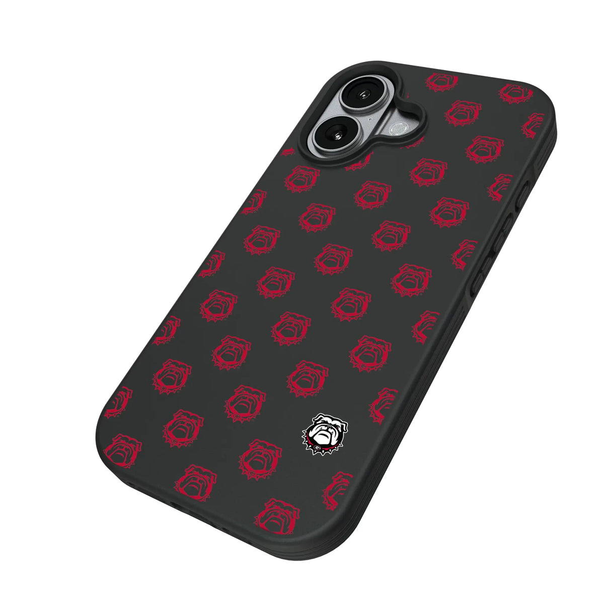 University of Georgia Bulldogs Uga Fashion Pattern Bump Phone Case for Apple iPhone