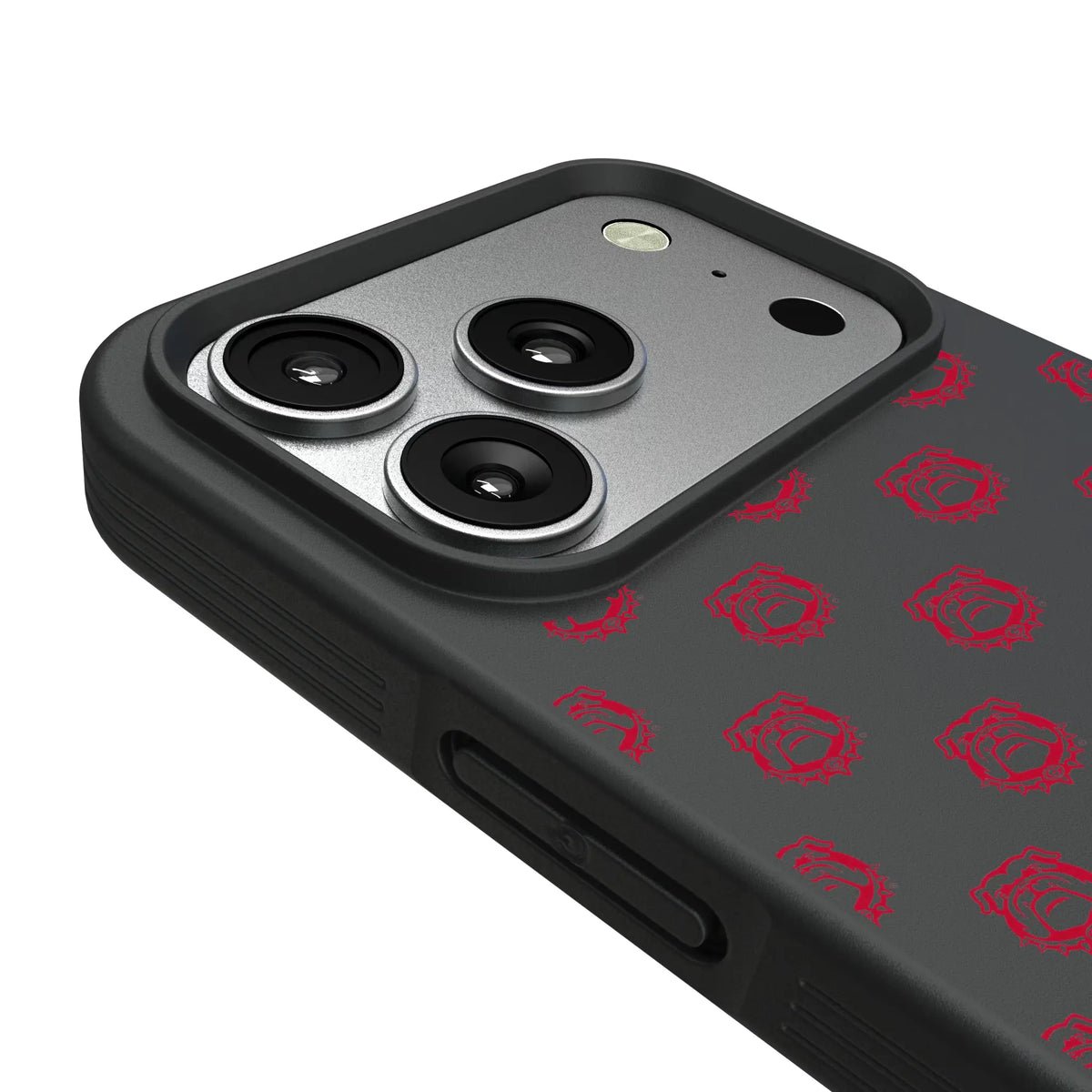 University of Georgia Bulldogs Uga Fashion Pattern Bump Phone Case for Apple iPhone
