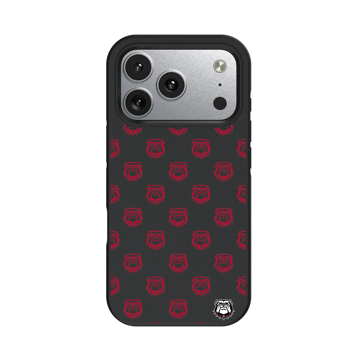 University of Georgia Bulldogs Uga Fashion Pattern Bump Phone Case for Apple iPhone